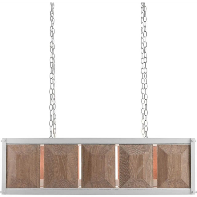 Currey & Company Jamie Beckwith Baguette Chandelier For Sale - Image 4 of 6