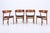Vintage Danish Teak Chairs by Helge Sibast, Set of 4 For Sale - Image 3 of 16