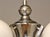 Metal Vintage Bauhaus Glass Chandelier, 1930s For Sale - Image 7 of 11