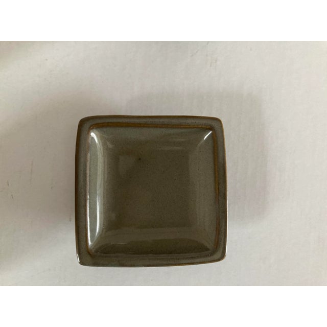 Asian Forelife Tea Set Ceramic Deep Moss Green For Sale - Image 3 of 7