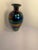 Amethyst Vintage 11" Iridescent Art Glass Vase in Cobalt Amethyst – Czech / Kralik Style For Sale - Image 8 of 13