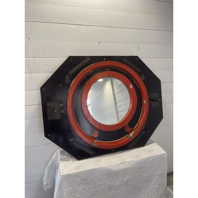 Vintage Mirror in Negative Wooden Molds, 1930 For Sale - Image 12 of 12