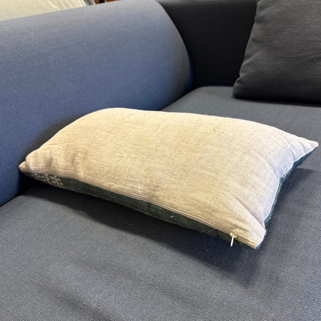 Bespoke Woven Decor Pillow For Sale - Image 9 of 12