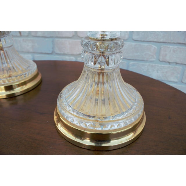 Vintage Crystal Candelabras Pair Chairish