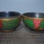 Add a touch of exotic elegance to your space with this stunning vintage lacquerware box. Handcrafted in a traditional...