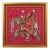 Vintage 2008 Framed Authentic Original Hermès Art Advertisement Lithograph Featuring Hermès "Beloved India" For Sale
