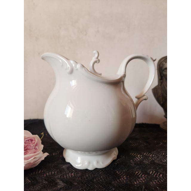 Vintage German Porcelain Teapot from Tirschenreuth, 1970s For Sale - Image 4 of 13