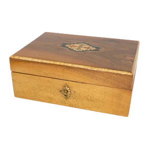 Art Nouveau Walnut Casket