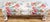 Vintage Floral Pattern Upholstered Parsons Style Bench For Sale - Image 4 of 11