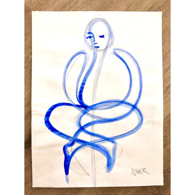 2020s “The Meditator” Original Artwork by Cassandra Auker For Sale - Image 5 of 5