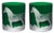 American Horse Double Old Fashioned Glasses British Racer Green - a Pair For Sale - Image 3 of 3