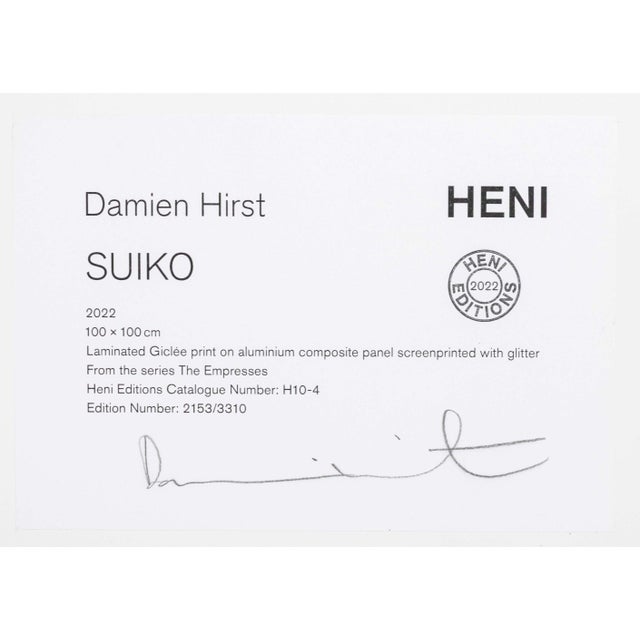 Damien Hirst "Suiko" Giclee Print, 2022 For Sale - Image 9 of 9