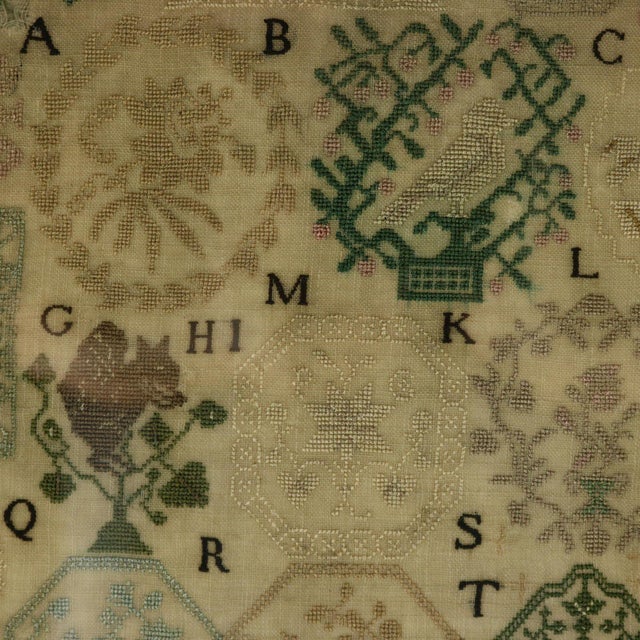 Antique Quaker Sampler, 1809, Mary Grigg, Banwell For Sale - Image 9 of 18