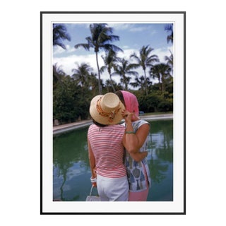 Poolside Secrets 1961 by Slim Aarons Framed C-Print For Sale