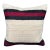 Turkish Hemp Pillow Cushion Natural Beige Black Cushion Cover 20"x20" For Sale