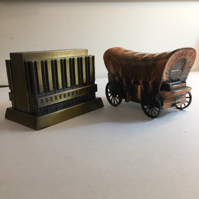 1960s Vintage Americana Savings Banks - a Pair For Sale - Image 11 of 11