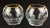 1960s Vintage Park Avenue 1960s Crystal & Gold Votive Holders - a Pair For Sale - Image 5 of 13