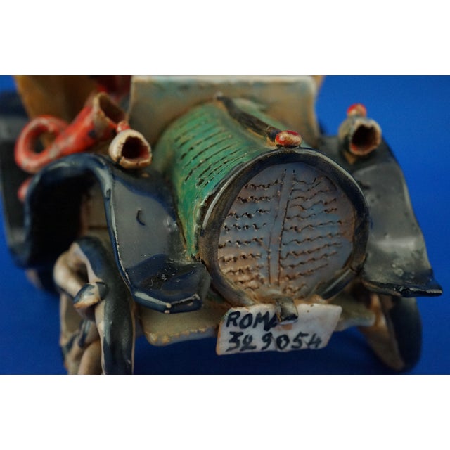 Ceramic Car by Signorelli, Rome, Italy, 1940s For Sale - Image 14 of 18