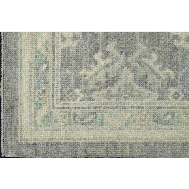 Early 21st Century Turkish Oushak Runner Rug 2'10" x 8'2" #17383 For Sale - Image 5 of 8