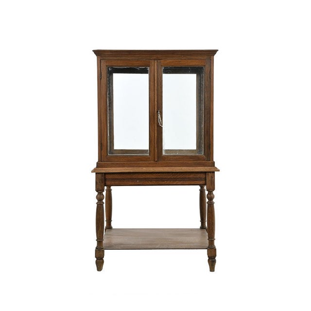 Wood Wooden Central Showcase For Sale - Image 7 of 7