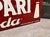 Campari Sign in Enameled Metal For Sale - Image 4 of 8