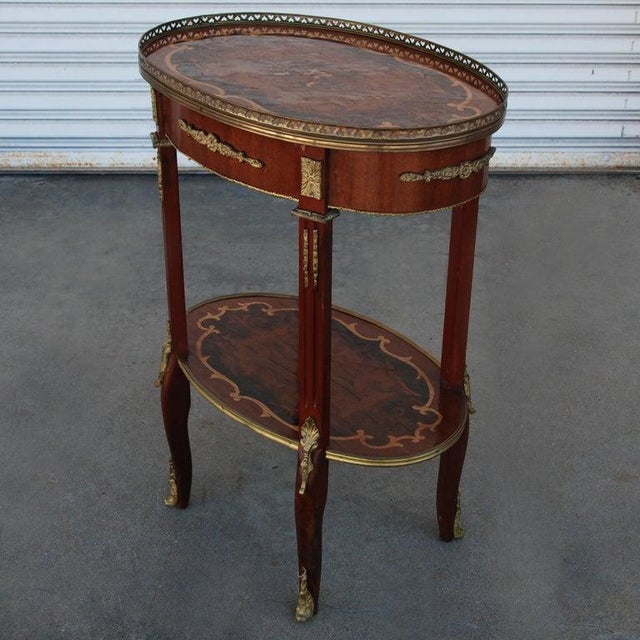 Bronze Antique French 19th Century Side Table For Sale - Image 8 of 9