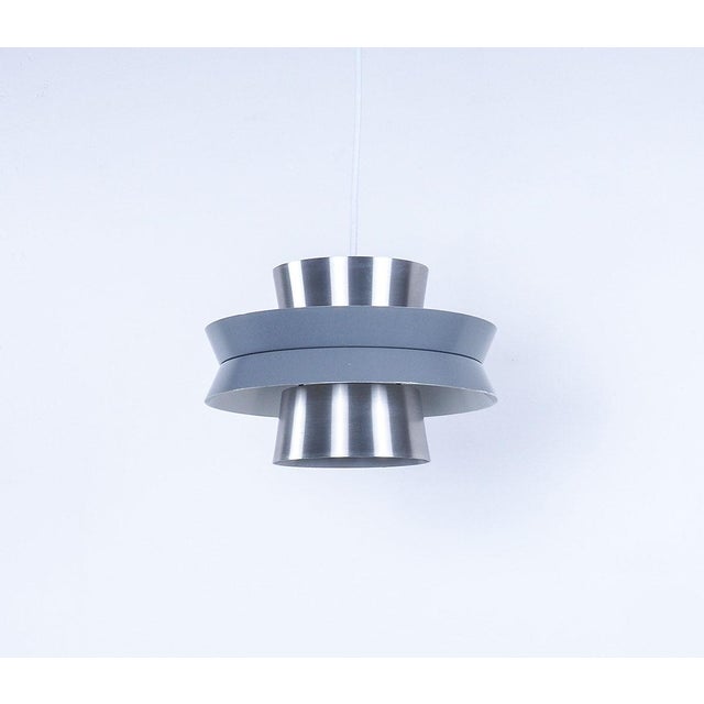 Gray Trava Pendant Lamp by Carl Thore for Granhaga, 1960s For Sale - Image 8 of 8