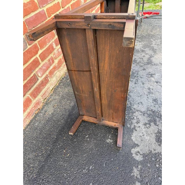 Antique Art Craft Style Metamorphic Side Table For Sale - Image 10 of 18