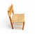 Wood Vintage French Pine Dining Chairs, 1950s, Set of 2 For Sale - Image 7 of 18
