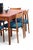 Dining Chairs Model 418 in Teak and Green Wool Upholstery by Arne Vodder for Sibast, 1960s, Set of 4 For Sale - Image 17 of 18