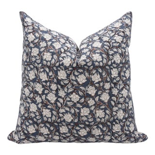 Fabdivine Handmade Block Printed Cushion Cover 14x36 Inch Duck Canvas- For Sale