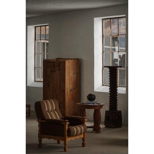 Danish Modern Lounge Chairs in Oak and Wool by Henning Kjærnulf, 1960s, Set of 2 For Sale - Image 16 of 18