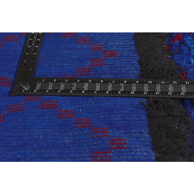 Textile Vintage Beni MGuild Moroccan Rug, 06'03 X 10'02 For Sale - Image 7 of 10