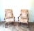French Walnut Mouton Leg Armchairs, Late 19th Century, Set of 2 For Sale - Image 4 of 8