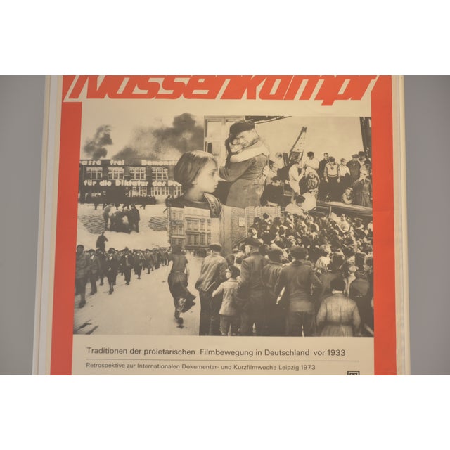 1970s Film Poster, Film im Klassenkampf (Film in Class Struggle), Leipzig, Germany, 1973 For Sale - Image 5 of 7