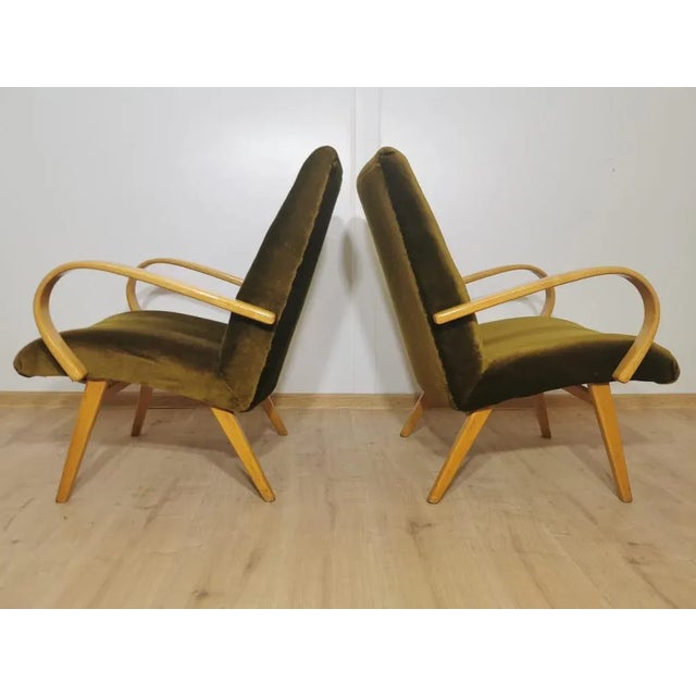 1960s Set of Vintage Armchairs by Jaroslav Smidek For Sale - Image 5 of 18
