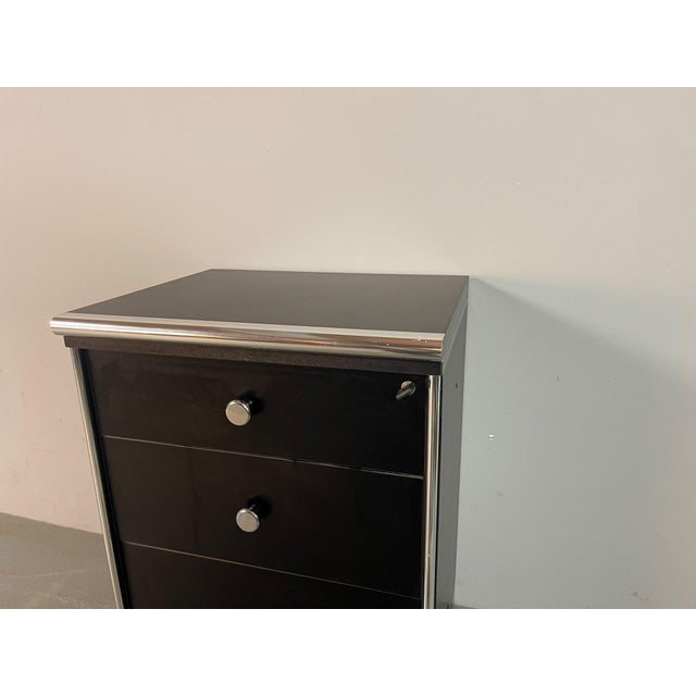 Metal Mid-Century Italian Executive Office Suite by Guido Faleschini for I4 Mariani, Italy, 1970s, Set of 5 For Sale - Image 7 of 18