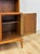 Vintage Lane MCM Hutch Rhythm Cane Door Bookcase Display China Cabinet Shelving For Sale - Image 16 of 17