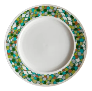 Artist Collection Series Petruschka Salad Plates by Hans Theo Baumann & Björn Wiinblad for Rosenthal, 1980, Set of 6