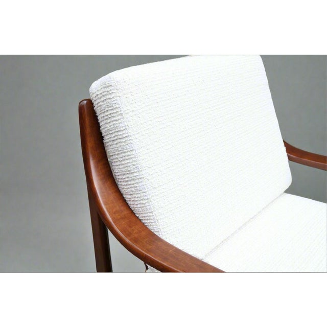 Pair of Danish Armchairs, Peter Hvidt & Orla Mølgaard-Nielsen for France & Son For Sale - Image 4 of 10