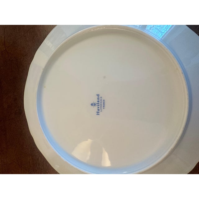 Ceramic Mid 20th Century Set of 12 Havilland- Limoges Dinner Plates, Six Fish and Crustacean Designs For Sale - Image 7 of 12