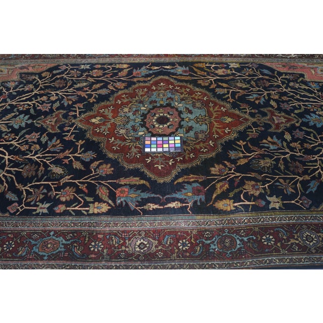 Antique Bidjar Halvaie Rug 5'2'' X 7'0'' For Sale - Image 4 of 6