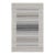 3x5 Gray Handwoven Wool Viscose Subtle Banding Geometric Modern Carpet Rug For Sale