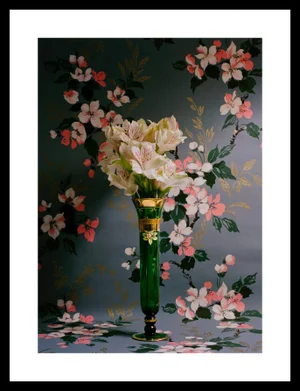 Geen Vase Lilies