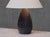 Drop-Shaped Dimpled Ceramic Table Lamp from Helge Østerberg, Denmark, 1950s For Sale - Image 11 of 12