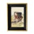 Mid 20th Century Rectangular Still Life Framed Painting of a Stagecoach For Sale - Image 5 of 5