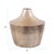 Gold Etched Crossways Curved Neck Vase- Large For Sale - Image 8 of 11