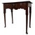 A handsome 18th-century English side table, finely crafted from oak and distinguished by its elegant turned legs,...