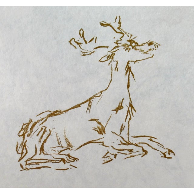 Oskar Kokoschka Oskar Kokoschka "Le Bal Masque" Giuseppe Verdi Opera (Variant) 1967 Original Print For Sale - Image 4 of 5