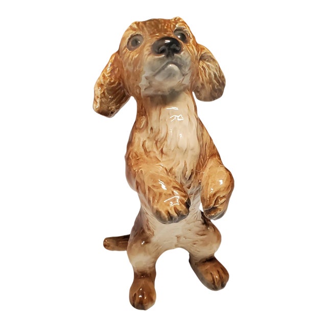 1970s Goebel Begging Puppy Figurine For Sale